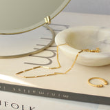 York Necklace - 18 carat gold plated