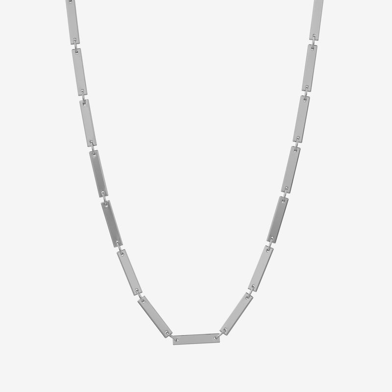York Necklace - Silver Plated