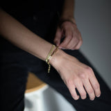 Jewelry Set - Eden Necklace / Eden Bracelet - 18 carat gold plated