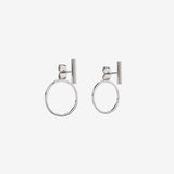 Fiona Earrings - Silver Plated